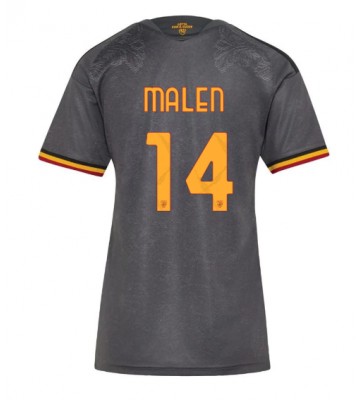 AS Roma Donyell Malen #14 Replika Tredje Tröja Damer 2026-27 Kortärmad